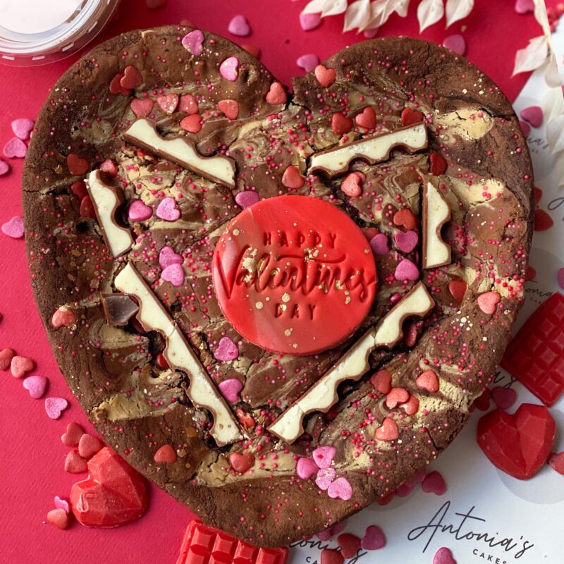 valentines day brownie heart 2024