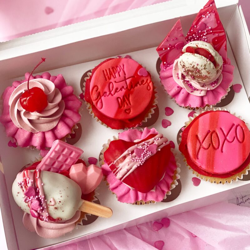 galentines day cupcakes 2024