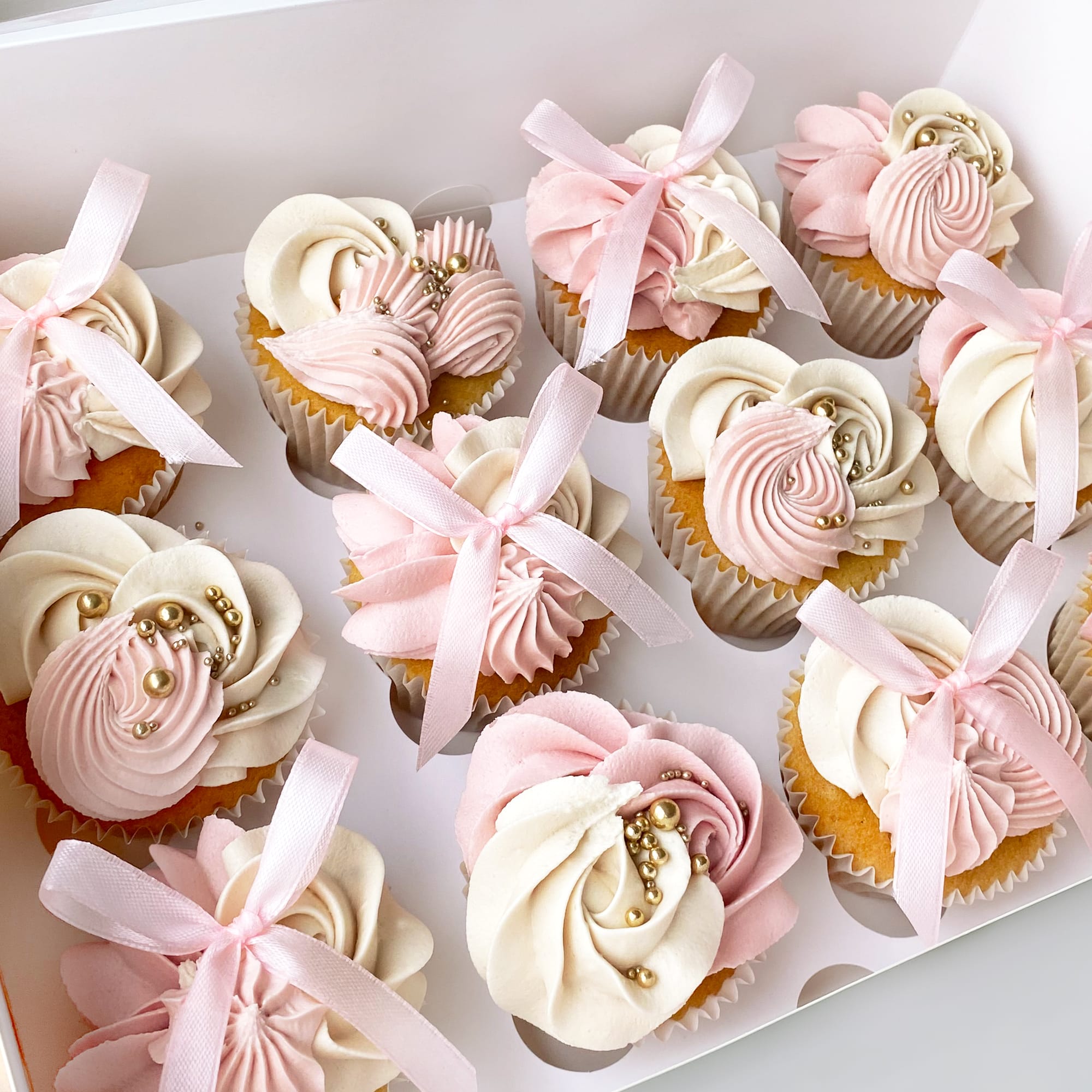 Buttercream Swirl Cupcakes